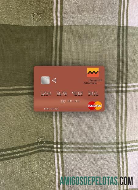 Marrocos Attijariwafa Bank Mastercard Photolook Front modelo